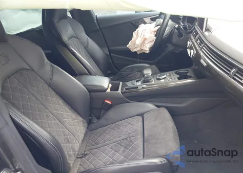 2018 Audi S5 3.0T Premium Plus z USA, uszkodzony, nr VIN WAUC4CF56JA098420